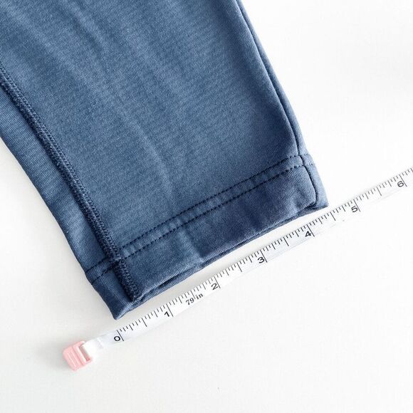 Lands' End Womens High Rise Thermal Lined Pull-On Sweatpants Gray Small - Picture 7 of 9